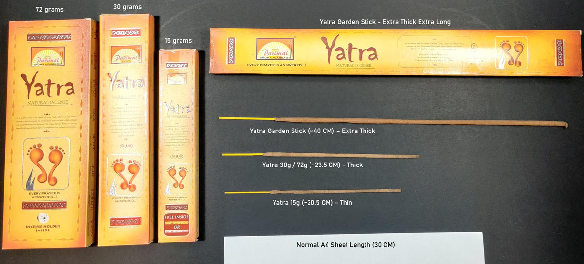 YATRA Garden Incense Sticks Naathi Aromatherapy