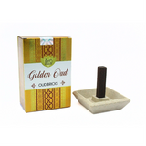 Golden Oud Incense Bricks