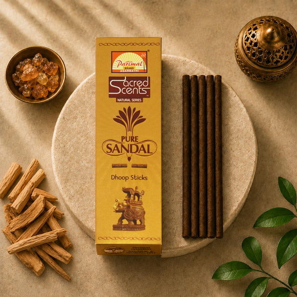 Pure Sandalwood Incense Dhoop Sticks