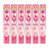 Rose Incense Sticks - Emotional Well-being and Serenity: Experience emotional well-being and serenity with the uplifting and soothing fragrance of roses.