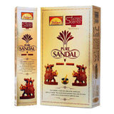 Natural Sandalwood Incense Sticks - Meditation and Mindfulness: Elevate practice with earthy aroma for focus.