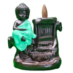 Backflow Incense Holder - Buddha Meditation-Naathi-Aromatherapy-NZ