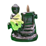 Backflow Incense Holder - Buddha Meditation-Naathi-Aromatherapy-NZ