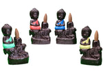 Backflow Incense Holder - Buddha Praying-Naathi-Aromatherapy-NZ