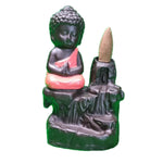 Backflow Incense Holder - Buddha Praying-Naathi-Aromatherapy-NZ