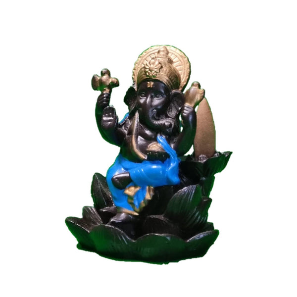 Backflow Incense Holder - Ganesha-Naathi-Aromatherapy-NZ