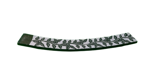 Curved Soapstone Incense Holder-Naathi-Aromatherapy-NZ