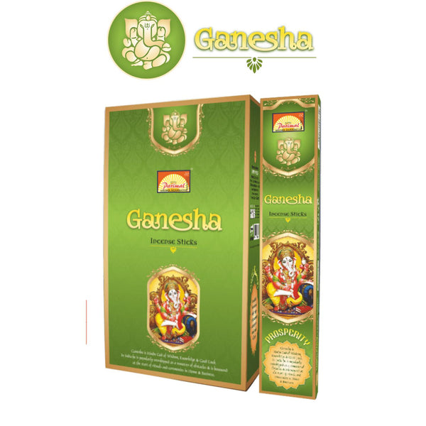 Ganesha Prosperity Incense Sticks - 15g-Incense Sticks-Naathi-Aromatherapy-NZ