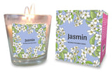 Jasmine 100% Beeswax Candle - Jiyo - 125g-Candles-Naathi-Aromatherapy-NZ