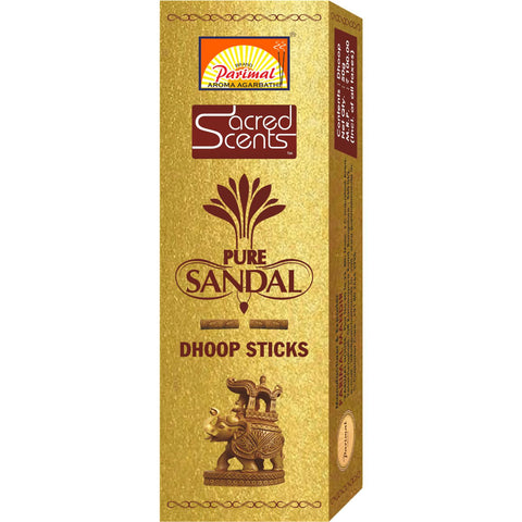 100% Pure Sandalwood Incense Dhoop Sticks - 50g-Dhoop Sticks-Naathi-Aromatherapy-NZ