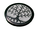 Tree of Life Soapstone Incense Holder - Round-Naathi-Aromatherapy-NZ