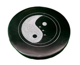 Yin Yang Soapstone Incense Holder - Round-Naathi-Aromatherapy-NZ