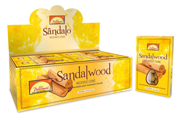 Sandalwood - Backflow Incense Cones-Incense Cones-Naathi-Aromatherapy-NZ