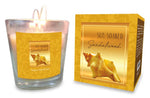 Sun Soaked Sandalwood 100% Beeswax Candle - Jiyo - 125g-Candles-Naathi-Aromatherapy-NZ