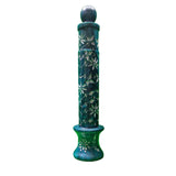 Emerald Tower Soapstone Incense Holder-Naathi-Aromatherapy-NZ
