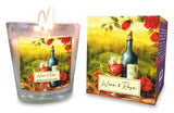 Wine and Rose 100% Beeswax Candle - Jiyo - 125g-Candles-Naathi-Aromatherapy-NZ